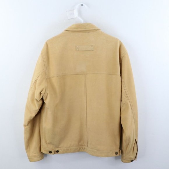 Cabela's Jackets & Coats Vintage Cabelas Wool Lined Leather Bomber